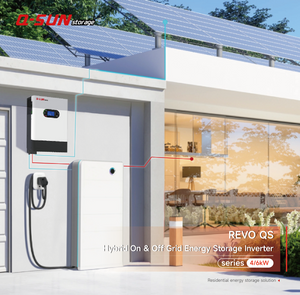 Q-SUN 4-6KW عاكس تخزين الطاقة الهجين داخل وخارج الشبكة