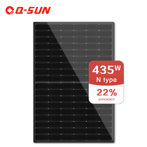 جميع الألواح الشمسية للوحدات السوداء روتردام 410W 415W PV الألواح