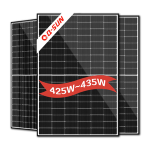 182mm الخلايا الشمسية أحادية البلورية 430W الألواح الشمسية